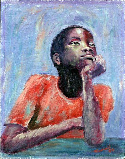 Thinking, 1990 by Carlton Murrell